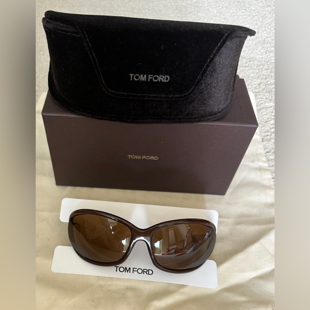 Tom Ford FT0008 Jennifer oval sunglasses POLARIZED